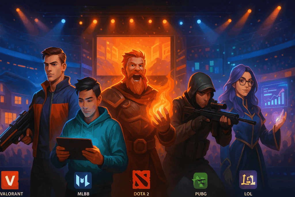5 Judul Game Kompetitif yang Bikin Ketagihan & Punya Komunitas Paling Aktif