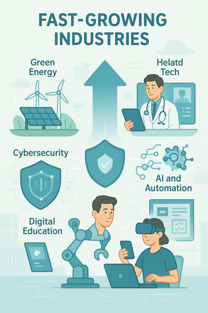 Top 5 Fastest-Growing Sectors You Should Be Watching Right Now
