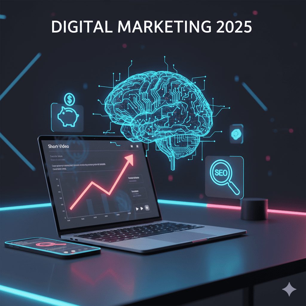 Digital Marketing 2025 17 Strategi Ampuh (AI, SEO, Konten Viral & Iklan Hemat)