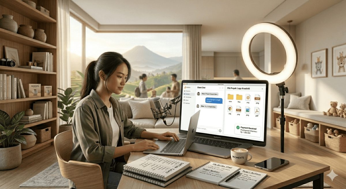 Freelance untuk Pemula yang Ingin Cepat Dapat Klien dan Penghasilan Stabil Panduan Lengkap Biar Kerja Fleksibel tapi Tetap Cuan