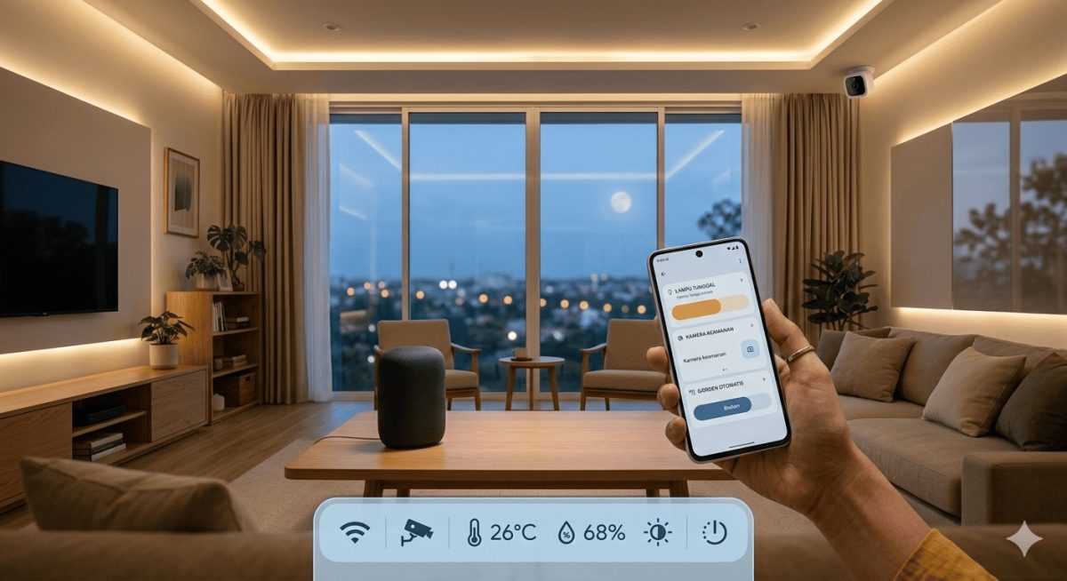 Teknologi Rumah Pintar yang Bikin Hidup Lebih Praktis: Panduan Lengkap Memilih Smart Home Terbaik Biar Rumah Makin Aman, Nyaman, dan Canggih